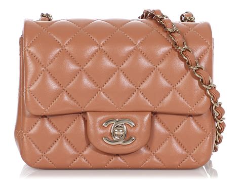 chanel caramel sqaure mini 2022